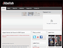 Tablet Screenshot of iabolish.org